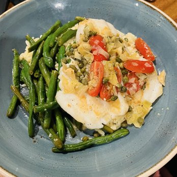 O'Bricks - Hog fish green beans and orzo - New American Near Me - Bradenton, Florida O'Bricks - Hog fish green beans and orzo - New American Near Me - Bradenton, Florida