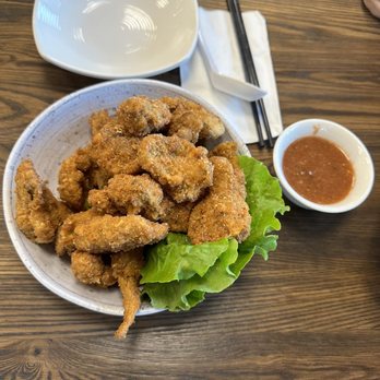 Green Lotus Restaurant - Crispy Seasoning Oyster Mushroom-crispy outside and soft &chewy inside.  A must try item! - Vietnamese Near Me - San Jose, California