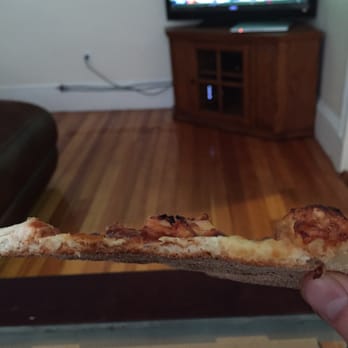 Mama Gina's Pizzeria - You'd think a fresh pizza would bend. Not this rock hard pizza! - Pizza Near Me - Somerville, Massachusetts Mama Gina's Pizzeria - You'd think a fresh pizza would bend. Not this rock hard pizza! - Pizza Near Me - Somerville, Massachusetts