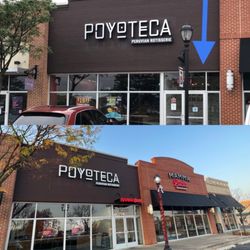Poyoteca - The top pic I posted over 3 yrs ago on yelp saying do not enter. They finally put signage up.