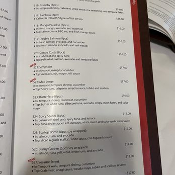 Sushi Fighter - Menu August 2024 - Sushi Bars Near Me - Moraga, California Sushi Fighter - Menu August 2024 - Sushi Bars Near Me - Moraga, California