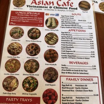 The Asian Cafe - August 2025 - Vietnamese Near Me - Murphys, California
