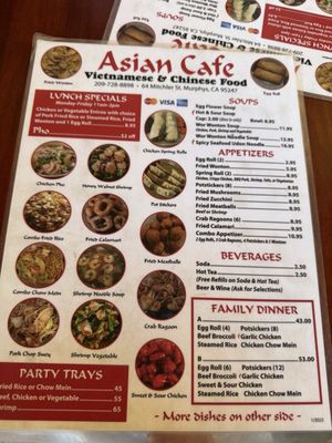 Menu photo 4 The Asian Cafe Murphys, CA