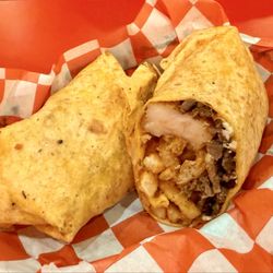 Tiki Taco - SURF AND TURF BURRITO