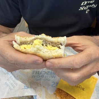 Biscuitville - Sausage biscuit and hash brown - Southern Near Me - High Point, North Carolina Biscuitville - Sausage biscuit and hash brown - Southern Near Me - High Point, North Carolina