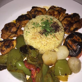Cafe Santorini - Grilled Chicken Kebob - Italian Near Me - Pasadena, California Cafe Santorini - Grilled Chicken Kebob - Italian Near Me - Pasadena, California
