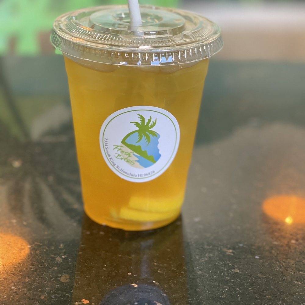 Fresh Bites Hawaii - Calamasi Iced Tea as part Surreal Foodies special - Poke Near Me - Honolulu, Hawaii Fresh Bites Hawaii - Calamasi Iced Tea as part Surreal Foodies special - Poke Near Me - Honolulu, Hawaii