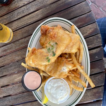 Strap Tank Brewery - Fish and chips. - American Near Me - Springville, Utah