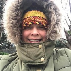~Just me, visiting a client in the winter~
