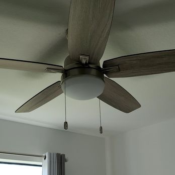 SQUARED AWAY Veteran HandyMan Services - Ceiling fan installed. - Handyman Near Me - Valrico, Florida SQUARED AWAY Veteran HandyMan Services - Ceiling fan installed. - Handyman Near Me - Valrico, Florida