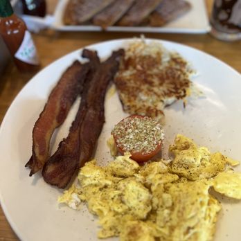 Early Bird - 3 eggs + bacon + hash - New American Near Me - Fullerton, California