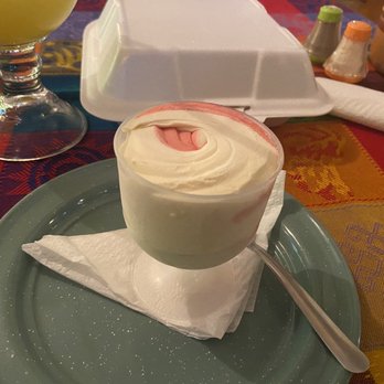 Mr. & Mrs. Fish - Strawberry and Vanilla Ice Cream - Fish & Chips Near Me - Bucerias, NAY
