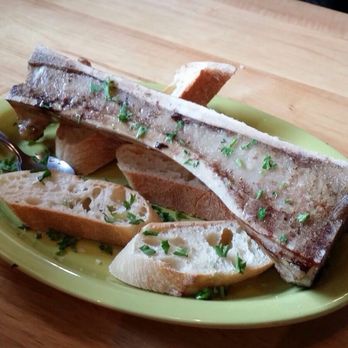 Tapagria Spanish Tapas - Roasted Bone Marrow with 6 slices of bread - Spanish Near Me - Markham, Ontario Tapagria Spanish Tapas - Roasted Bone Marrow with 6 slices of bread - Spanish Near Me - Markham, Ontario