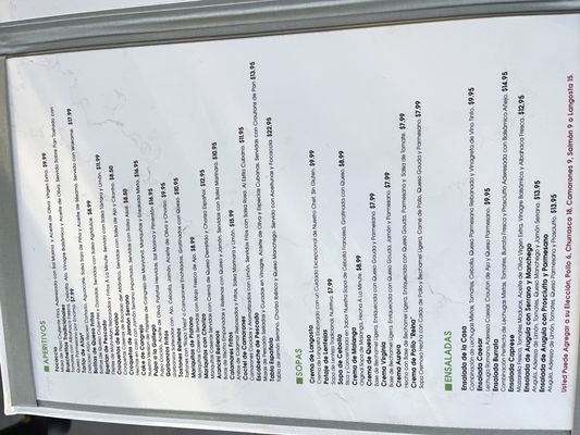 Menu photo 2 Montecatini Restaurant Miami, FL Menu photo 2 Montecatini Restaurant Miami, FL