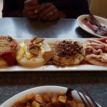 Toast - Pancake Flight. - Breakfast & Brunch Near Me - Littleton, Colorado Toast - Pancake Flight. - Breakfast & Brunch Near Me - Littleton, Colorado
