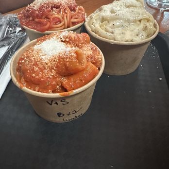 The Pasta Bar - Pasta trio flight - Italian Near Me - Mount Dora, Florida