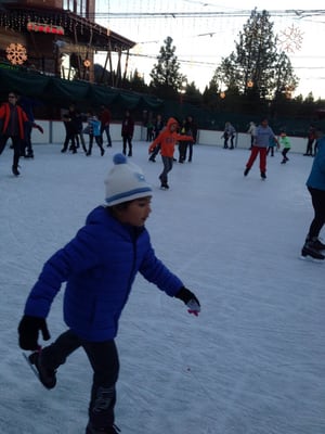 Heavenly Village Ice Rink by null