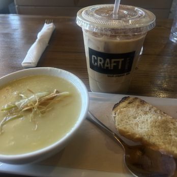 CRAFTkitchen - Seasonal cream of veggie soup and dirty chai latte - New American Near Me - Henderson, Nevada CRAFTkitchen - Seasonal cream of veggie soup and dirty chai latte - New American Near Me - Henderson, Nevada