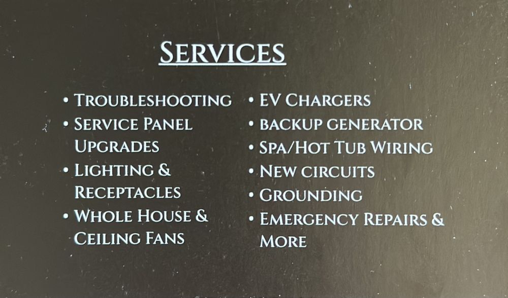 Slide of Alcala’s Electrical Contracting