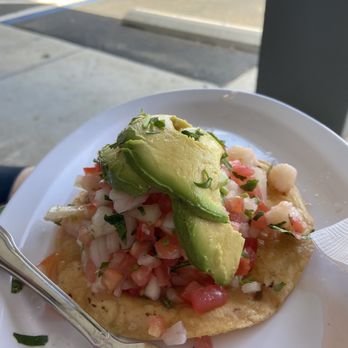 Tacos y Ceviches - Shrimp ceviche tostada - Mexican Near Me - Fort Myers, Florida