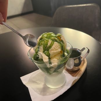 Sorbo - matcha affogato - Wine Bars Near Me - Wesley Chapel, Florida