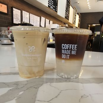 Coffee Project New York - Latte and coconut paradise witb espresso - Coffee & Tea Near Me - New York, New York