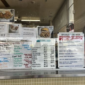 K's Drive-In - Menu today August 2025 - American Near Me - Hilo, Hawaii