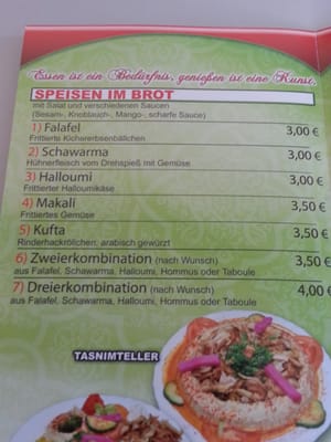 Menu photo 3 Zad Imbiss Berlin, BE