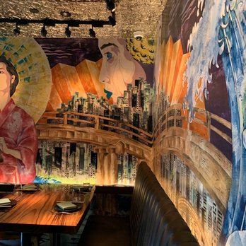 Ruka - Seating area by bar - Sushi Bars Near Me - Boston, Massachusetts Ruka - Seating area by bar - Sushi Bars Near Me - Boston, Massachusetts
