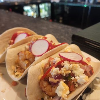 Ashling Kitchen and Bar - Blackened shrimp tacos - New American Near Me - Crofton, Maryland Ashling Kitchen and Bar - Blackened shrimp tacos - New American Near Me - Crofton, Maryland