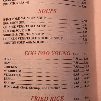 Wing Wah Restaurant - Appetizers, Soups, Egg Foo Young, & Fried Rice - Chinese Near Me - Hazel Crest, Illinois