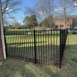 Five-foot aluminum fence Five-foot aluminum fence