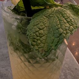 Fauxjito pineapple Fauxjito pineapple