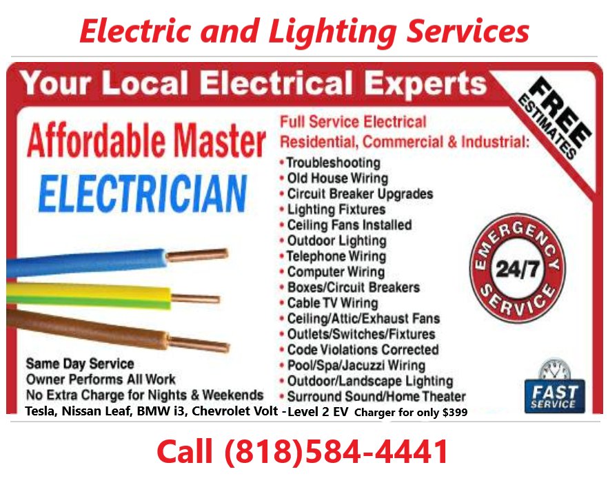 Slide of Electric And Lighting Services