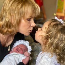 Dotty's Skin Care Spa - New granddaughter Bria & Kora