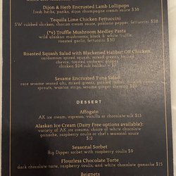 Meta & Rose - Menu January 2022