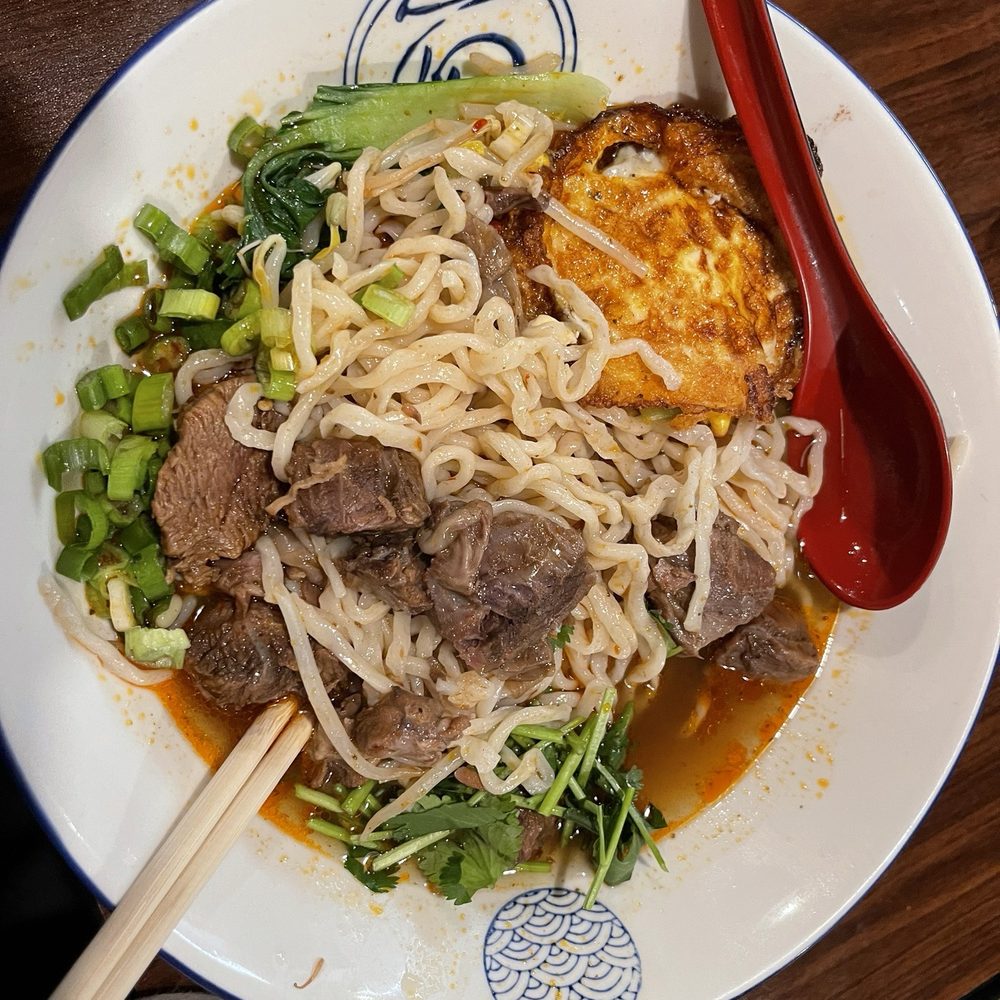 AhHa Noodles - Braised Beef - Noodles Near Me - Livonia, Michigan