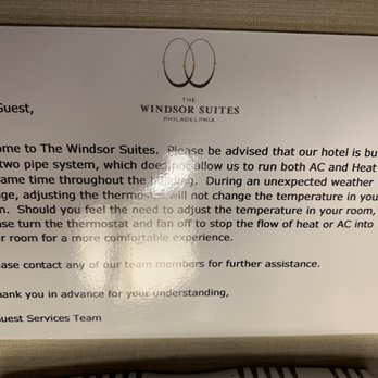 The Windsor Suites - No air conditioning - Hotels Near Me - Philadelphia, Pennsylvania The Windsor Suites - No air conditioning - Hotels Near Me - Philadelphia, Pennsylvania