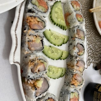 Sand Pebbles Restaurant - Spicy Tuna and Spicy Yellowtail rolls - Sushi Bars Near Me - Aurora, Ohio Sand Pebbles Restaurant - Spicy Tuna and Spicy Yellowtail rolls - Sushi Bars Near Me - Aurora, Ohio