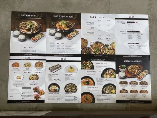 Menu photo 5 Daan Korean Cuisine Richmond, BC Menu photo 5 Daan Korean Cuisine Richmond, BC