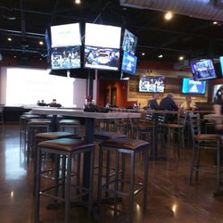 Brewbakers Bar and Grill - Inside by my table