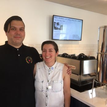 Blue Crab Coffee - Owners at Barista Bar - Coffee & Tea Near Me - Saint Michaels, Maryland Blue Crab Coffee - Owners at Barista Bar - Coffee & Tea Near Me - Saint Michaels, Maryland