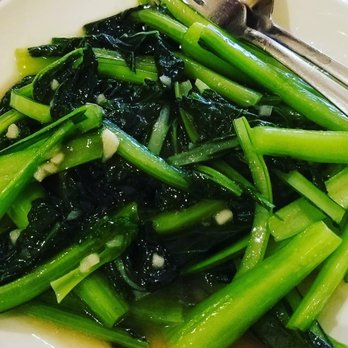 Beijingya - Yu choi with garlic - yum! - Chinese Near Me - Brussels, BRU