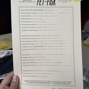 Fet-Fisk - Menu - Desserts Near Me - Pittsburgh, Pennsylvania