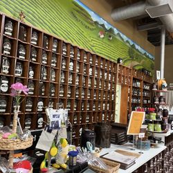 Chado Tea Room - Wall of teas