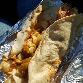 Bronco Burritos - Homemade tortilla stuffed with potatoes, Wright bacon, and refried beans $4.00 - Mexican Near Me - Galveston, Texas Bronco Burritos - Homemade tortilla stuffed with potatoes, Wright bacon, and refried beans $4.00 - Mexican Near Me - Galveston, Texas