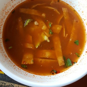 Villa Ortega's - Flavorful tortilla soup - Seafood Near Me - Puerto Nuevo, BCN