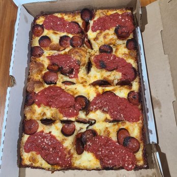 Square MFG - Pepperoni - Pizza Near Me - Natick, Massachusetts Square MFG - Pepperoni - Pizza Near Me - Natick, Massachusetts
