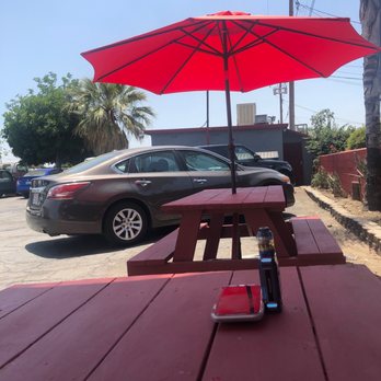 El Taquito Drive-In - New tables and umbrellas. So nice to have more seating. - Mexican Near Me - Colton, California El Taquito Drive-In - New tables and umbrellas. So nice to have more seating. - Mexican Near Me - Colton, California