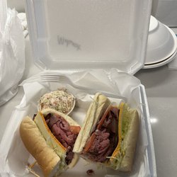 DeMo's Pizzeria & Deli - Roast beef with horseradish